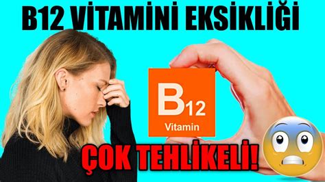 b12 vitamin eksikliği kaç olmalı